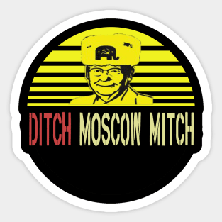 Ditch Moscow Mitch Sticker